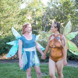 AmberRed San Luis Obispo non traditional wedding Renoda Campbell Photography 6889 - Woodland creatures, wings, and magic abound at this faery-themed wedding Woodland creatures, wings, and magic abound at this fairy wedding