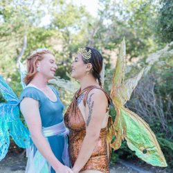 AmberRed San Luis Obispo non traditional wedding Renoda Campbell Photography 6923 - Woodland creatures, wings, and magic abound at this faery-themed wedding Woodland creatures, wings, and magic abound at this fairy wedding