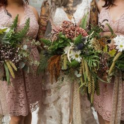 Hamilton Hamilton KyleFordWeddings HamiltonWeddingPittsburgh0372 low - An inked, glam, and woodland-meets-industrial wedding at the Carrie Furnaces in Pittsburgh An inked, glam, and woodland-meets-industrial wedding at the Carrie Furnaces in Pittsburgh