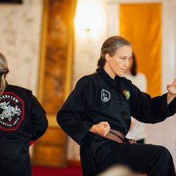 Kim 7657 - Two girls in gis: a dojo wedding (with a martial arts ceremony!) Two girls in gis: a dojo martial arts wedding (with a martial arts ceremony!)