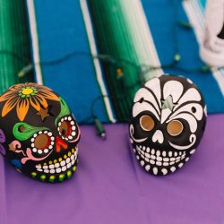 A Dia de los Muertos-themed Sedona wedding in the Arizona mountains