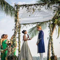 A spectacular three-day backwater wedding in India