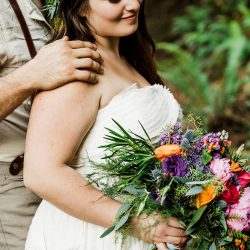 1800W 0D0A8145 - A summer solstice glamping elopement in the redwoods A camping wedding in the woods