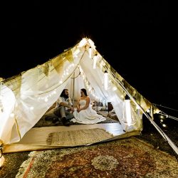 1800W 917A8303 - A summer solstice glamping elopement in the redwoods A camping wedding in the woods