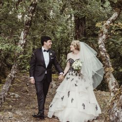 AM 205 - A tiny secret wedding on a forest mountaintop in Tasmania A tiny destination wedding on a forest mountaintop in Tasmania