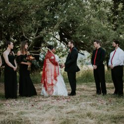 This couple recreated their wedding at a multicultural East meets West wedding shoot
