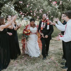 This couple recreated their wedding at a multicultural wedding