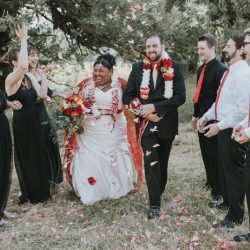 This couple recreated their wedding at a multicultural wedding