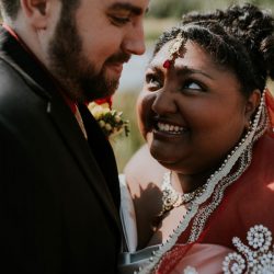 This couple recreated their wedding at a multicultural wedding