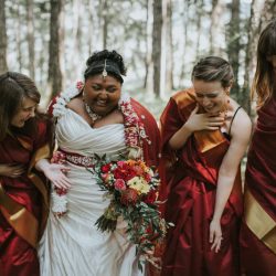 This couple recreated their wedding at a multicultural wedding
