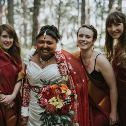 This couple recreated their wedding at a multicultural wedding