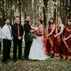 This couple recreated their wedding at a multicultural wedding
