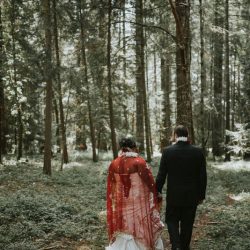 This couple recreated their wedding at a multicultural wedding