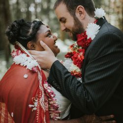 This couple recreated their wedding at a multicultural wedding