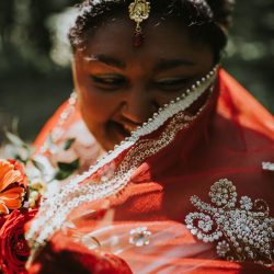 This couple recreated their wedding at a multicultural wedding