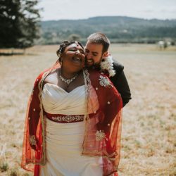 This couple recreated their wedding at a multicultural wedding