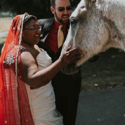 This couple recreated their wedding at a multicultural wedding