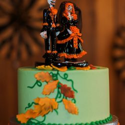 Tiffany Matthews Favorites 0007 - A vintage-inspired Halloween wedding ball (with classic horror movie photo booths!) A vintage Halloween spooky wedding