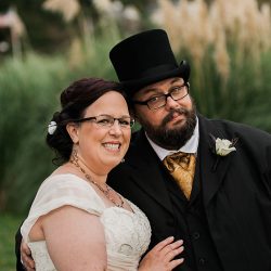 Tiffany Matthews Favorites 0028 - A vintage-inspired Halloween wedding ball (with classic horror movie photo booths!) A vintage-inspired Halloween wedding ball (with classic horror movie photo booths!)
