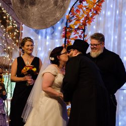 Tiffany Matthews Favorites 0045 - A vintage-inspired Halloween wedding ball (with classic horror movie photo booths!) A vintage-inspired Halloween wedding ball (with classic horror movie photo booths!)