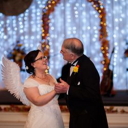 Tiffany Matthews Favorites 0048 - A vintage-inspired Halloween wedding ball (with classic horror movie photo booths!) A vintage Halloween spooky wedding