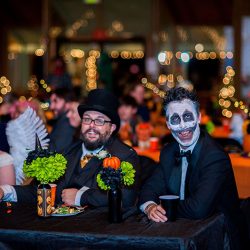 Tiffany Matthews Favorites 0060 - A vintage-inspired Halloween wedding ball (with classic horror movie photo booths!) A vintage Halloween spooky wedding