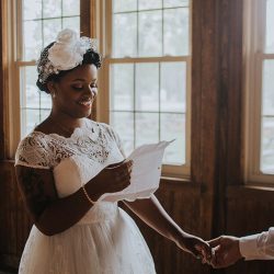 peterjennahighres 174 - Pink hair + rainbows abound at this vividly geeky wedding Pink hair + rainbows abound at this vividly geeky wedding