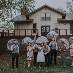 peterjennahighres 515 - Pink hair + rainbows abound at this vividly geeky wedding Pink hair + rainbows abound at this vividly geeky wedding