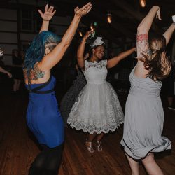 peterjennahighres 728 - Pink hair + rainbows abound at this vividly geeky wedding Pink hair + rainbows abound at this vividly geeky wedding