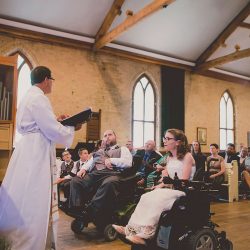 CEREMONY 3175 - Get lost in the greenery at this herbal garden wedding (and see how they scored the perfect disability-friendly venue!) Get lost in the greenery at this herbal-themed wedding