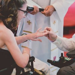 CEREMONY 3213 - Get lost in the greenery at this herbal garden wedding (and see how they scored the perfect disability-friendly venue!) Get lost in the greenery at this herbal garden wedding (and see how they scored the perfect disability-friendly venue!)