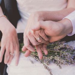 COUPLE 5059 - Get lost in the greenery at this herbal garden wedding (and see how they scored the perfect disability-friendly venue!) Get lost in the greenery at this herb themed wedding