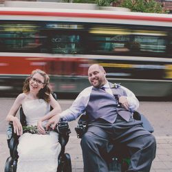 COUPLE 5143 - Get lost in the greenery at this herbal garden wedding (and see how they scored the perfect disability-friendly venue!) Get lost in the greenery at this herb themed wedding