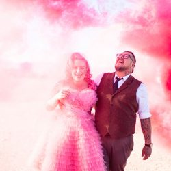 IMG 6494 - We are reeling at this stunning Las Vegas wedding drenched in pink We are reeling at this Vegas wedding