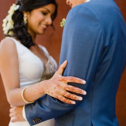 Kamath Chen CourtneyBowldenPhotography neenaalbert117 low - Three cultures combine at this radiant sculpture park wedding in Seattle Three cultures combine at this radiant sculpture park wedding in Seattle