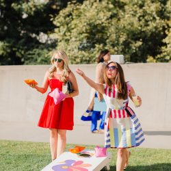 Kamath Chen CourtneyBowldenPhotography neenaalbert561 low - Three cultures combine at this radiant sculpture park wedding in Seattle Three cultures combine at this colorful wedding