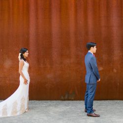 Kamath Chen CourtneyBowldenPhotography neenaalbert96 low - Three cultures combine at this radiant sculpture park wedding in Seattle Three cultures combine at this radiant sculpture park wedding in Seattle