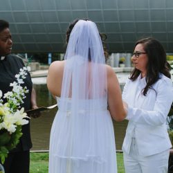 Robyn Icks Photography 048 - A garden ceremony & haunted hotel wedding in Oklahoma A historic hotel wedding in Oklahoma