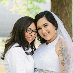 Robyn Icks Photography 074 - A garden ceremony & haunted hotel wedding in Oklahoma A fab same-sex hotel wedding in Oklahoma