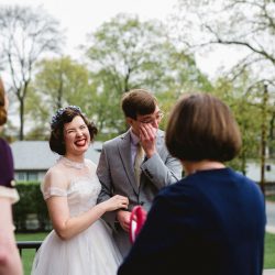 Have tea at this 1950s retro wedding