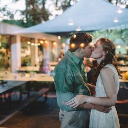 Poconos nature-filled camp wedding