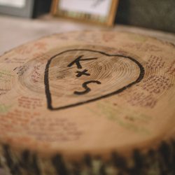 Poconos nature-filled camp wedding