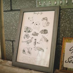 Poconos nature-filled camp wedding