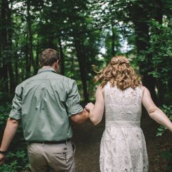 Poconos camp wedding