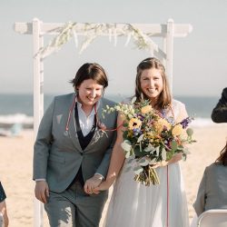 JK 193 - An intimate queer lady seaside meets enchanted library wedding An intimate queer lady seaside meets enchanted library wedding