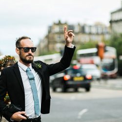 Vintage style and stunning views at this Scotland elopement