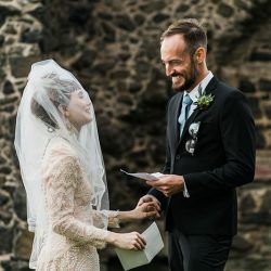 Vintage style and stunning views at this Scottish elopement