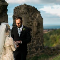 Vintage style and stunning views at this Scottish elopement