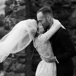 Vintage style and stunning views at this Scottish elopement