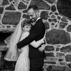 Vintage style and stunning views at this Scottish elopement